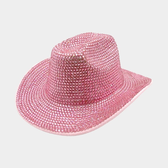 Bling Studded Fedora Hat main image 5